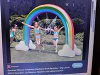 zraszacz tęcza fontanna  dla dzieci duża nowa 180 x 300
