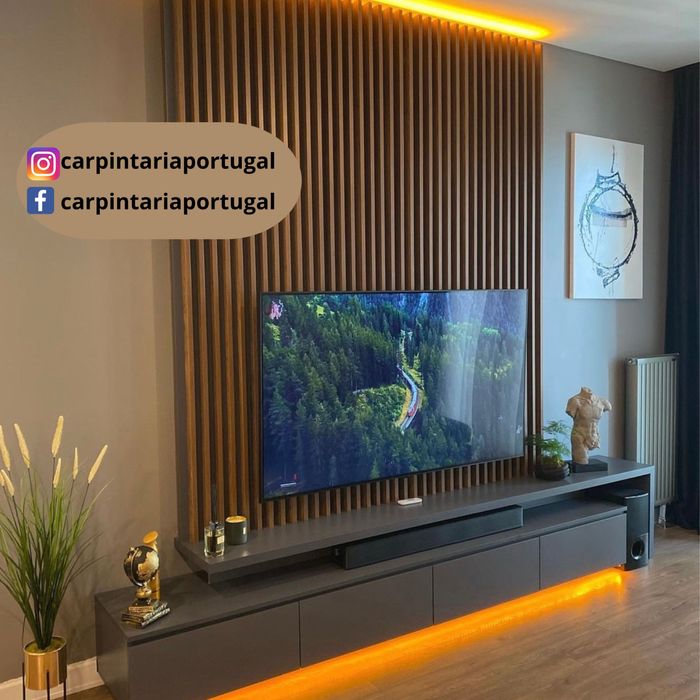 móvel de tv personalizado