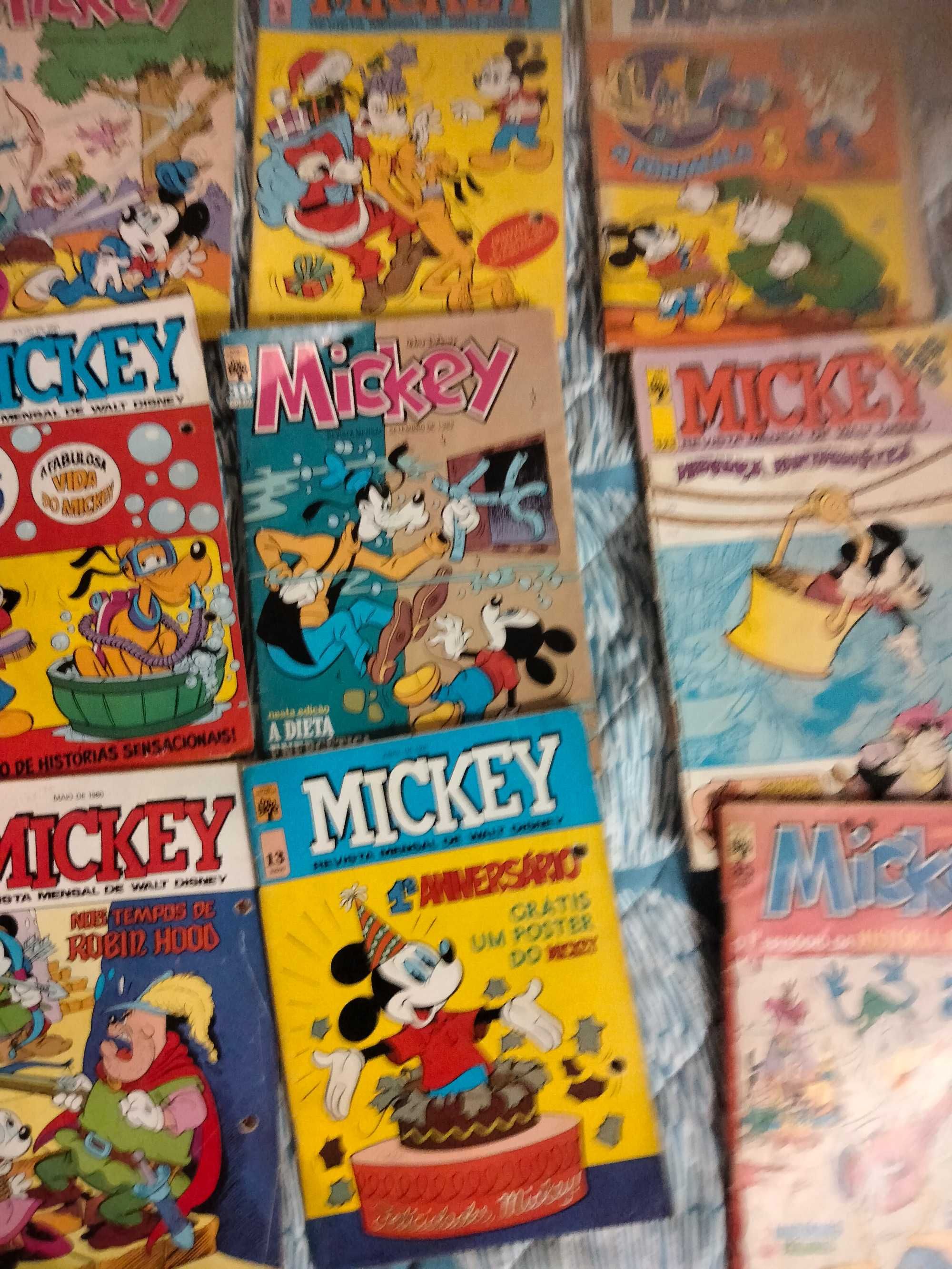 13 Revistas antigas banda desenhada Mickey