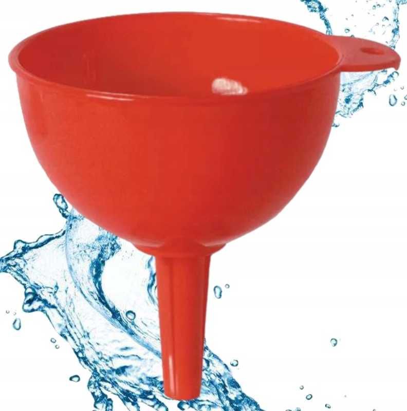 DUŻY LEJEK 16 cm UNIWERSALNY Plastikowy Kuchenny SOLIDNY Gruby XXL