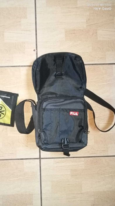 saszetka nerka listonoszka +portfel FILA