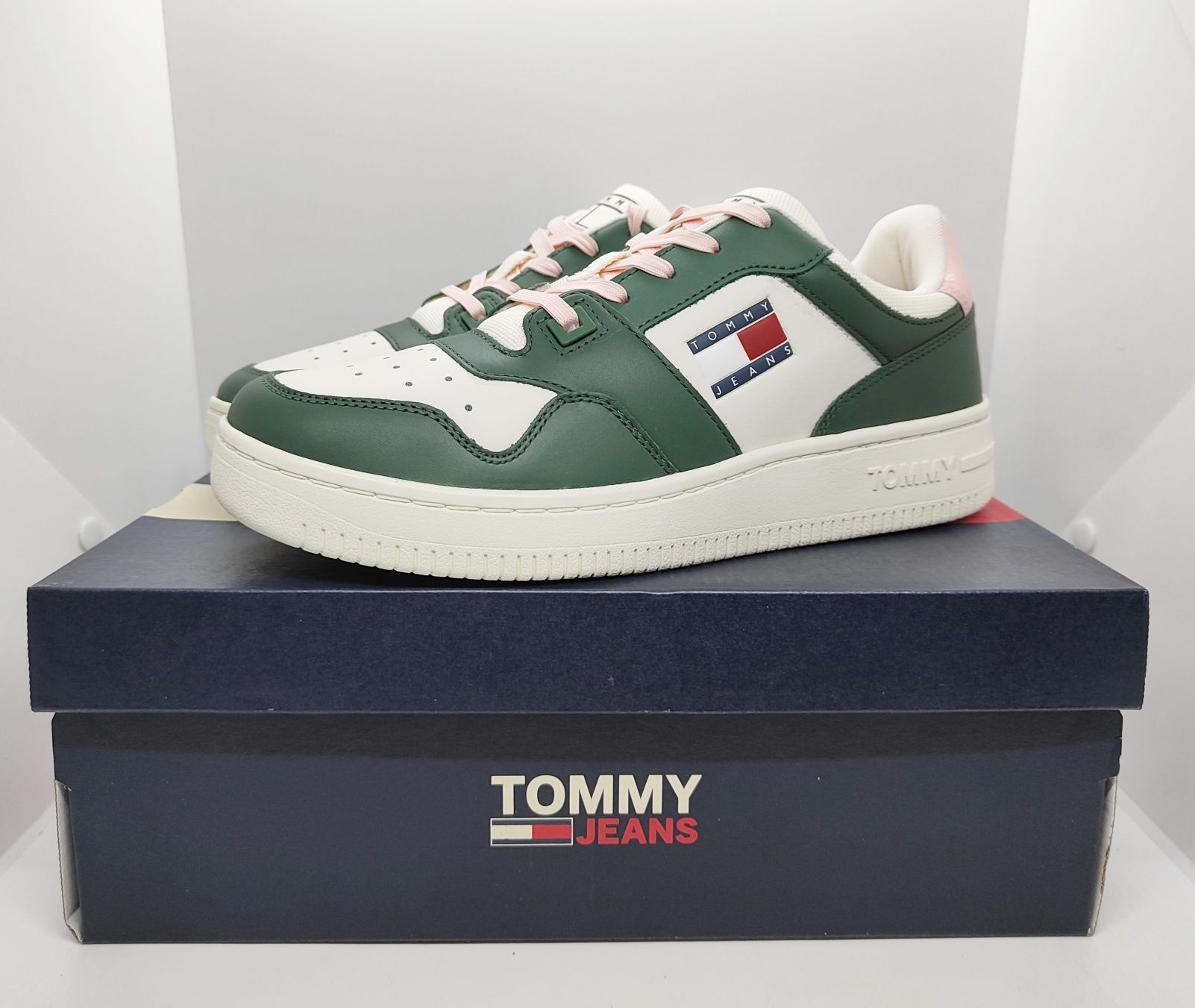 Кожаные 25,2 25,7 26,2см кроссовки кеды Tommy Hilfiger оригинал