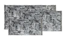 Tło Strukturalne do akwarium SKAŁA SZARA 120x60 cm.