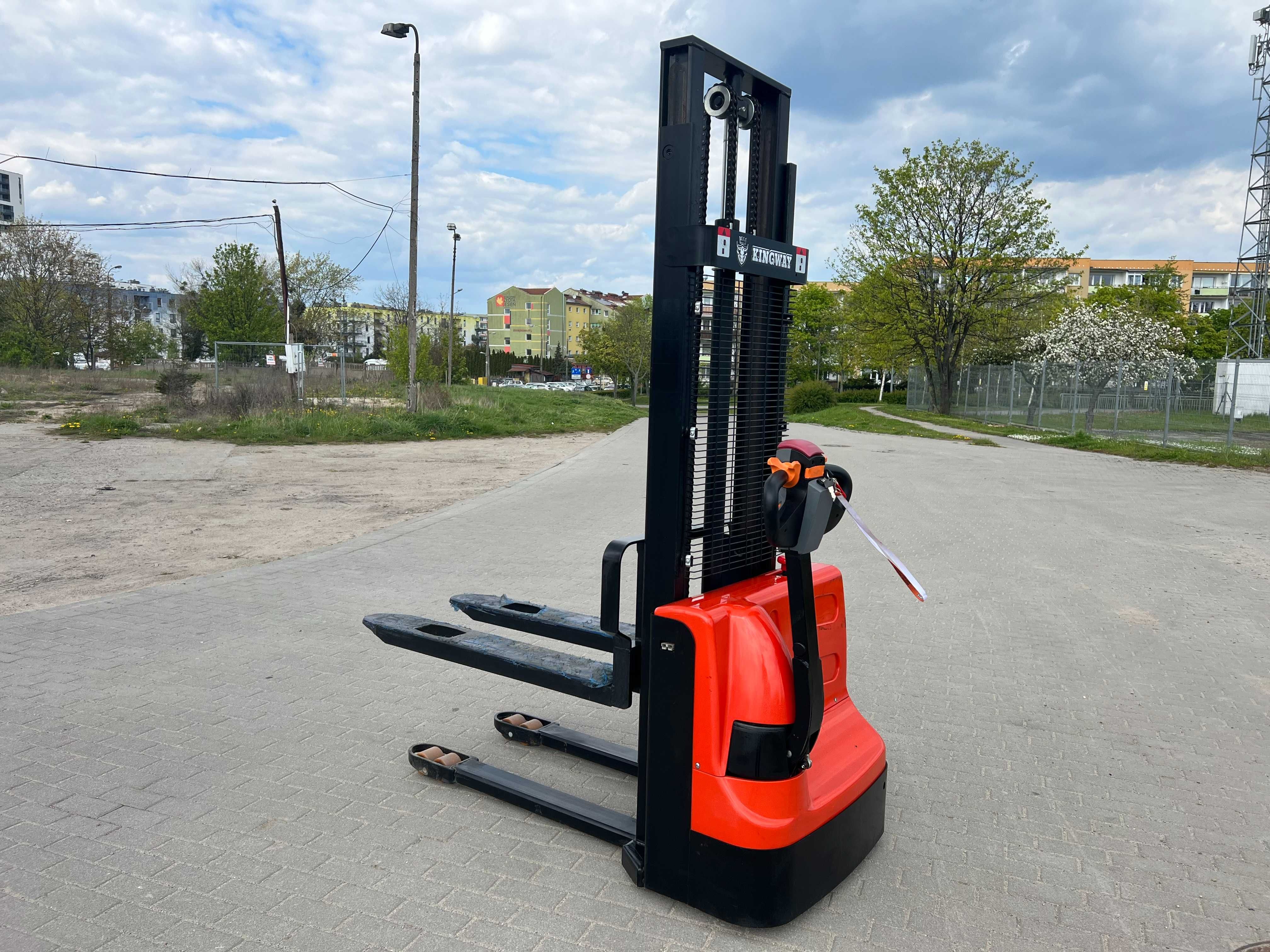 Wózek Paletowy, Paleciak STACKER EP CL 1535 ZESTAW 3.5m