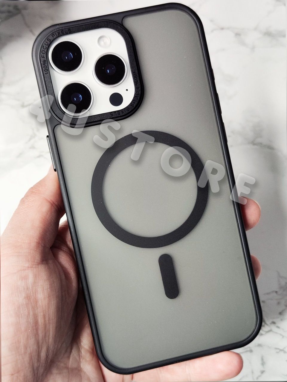 Чехол Matte Metal Bezel на iPhone 16 Pro Max матовый чохол матовий