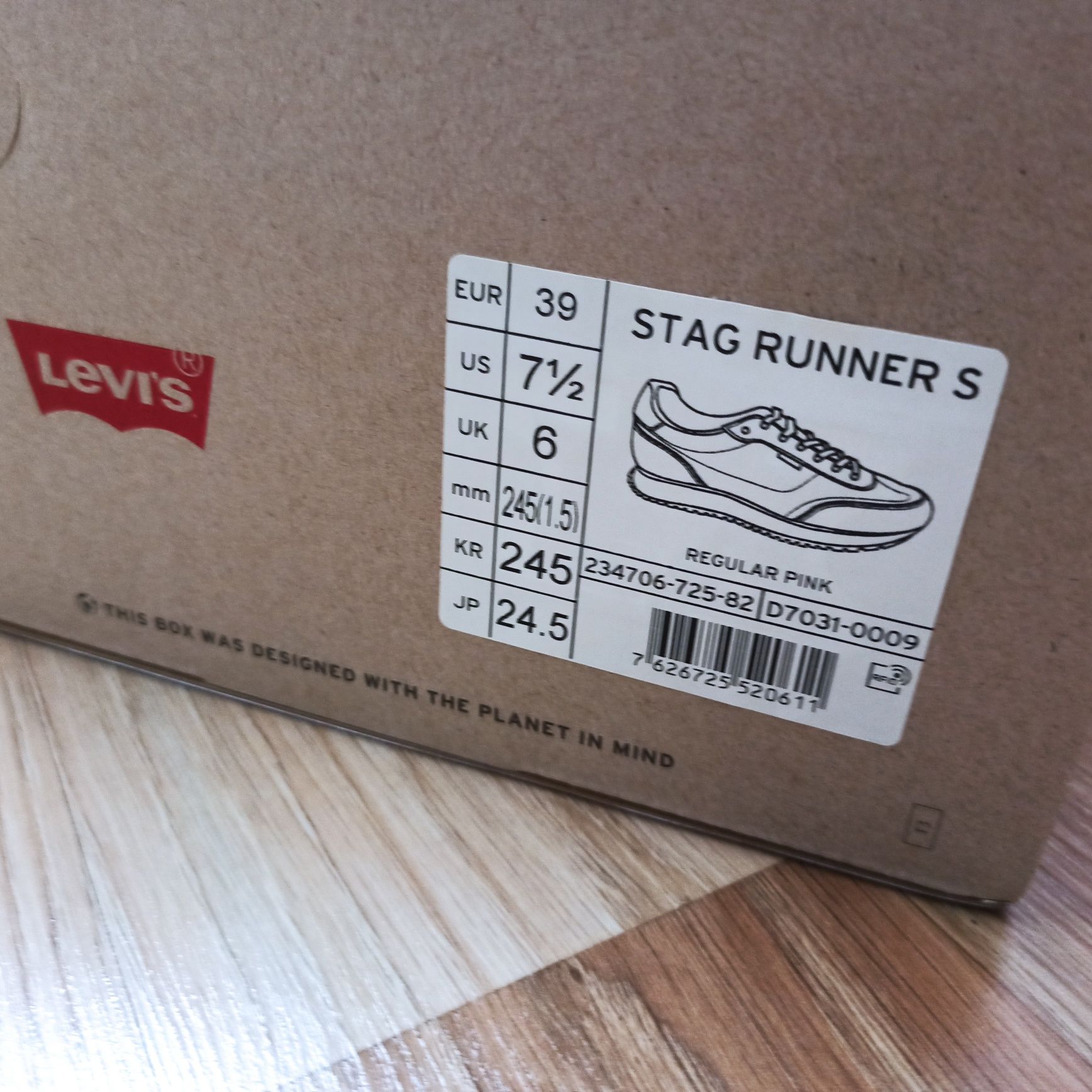 Buty sportowe levis nowe 39 24,5 cm