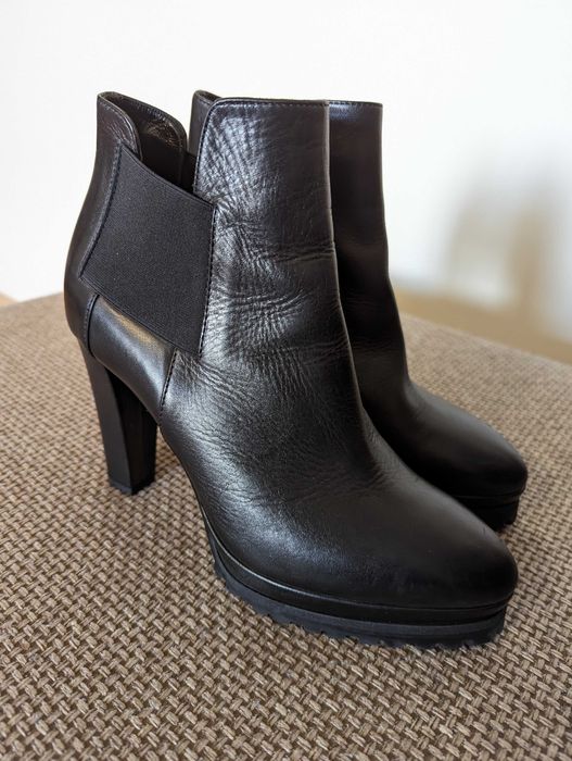 Женские кожаные полусапожки челси AllSaints Sarris. р37