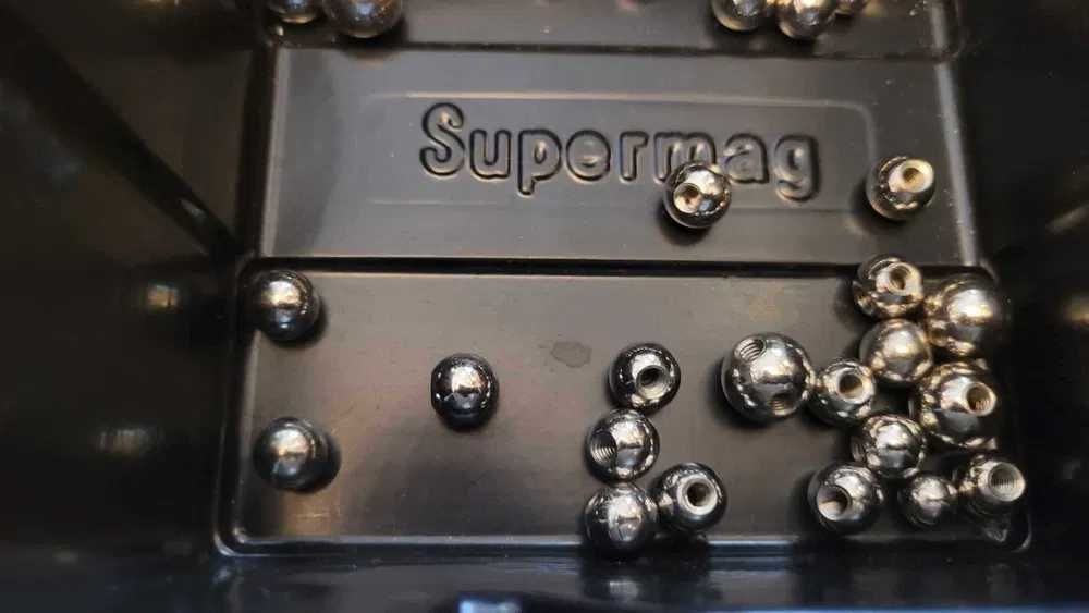 Klocki magnetyczne SUPERMAG SPEED ULTRA BIKE 0291 motocykl 185 części