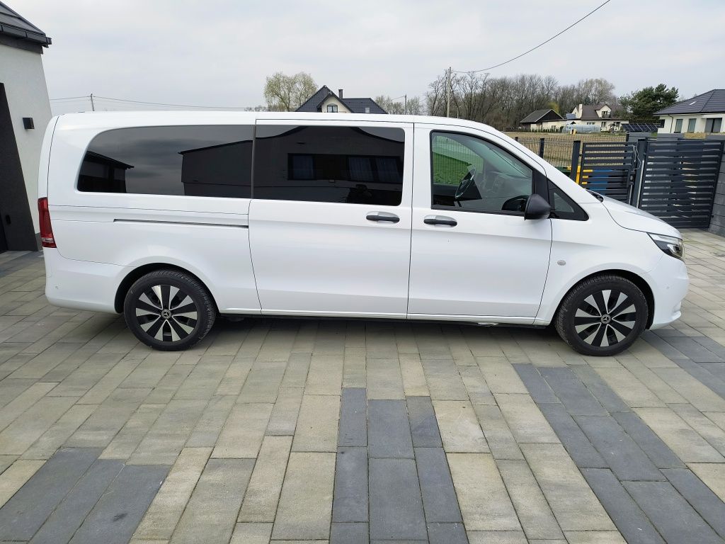 Wynajem Mercedes Vip Vito Tourer automat bus 9 osobowy nowe auta