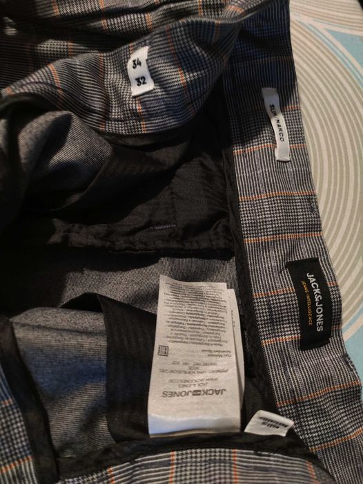 Джинсы (chino Jack&jones Marco slim Дания w34 stretch grey.