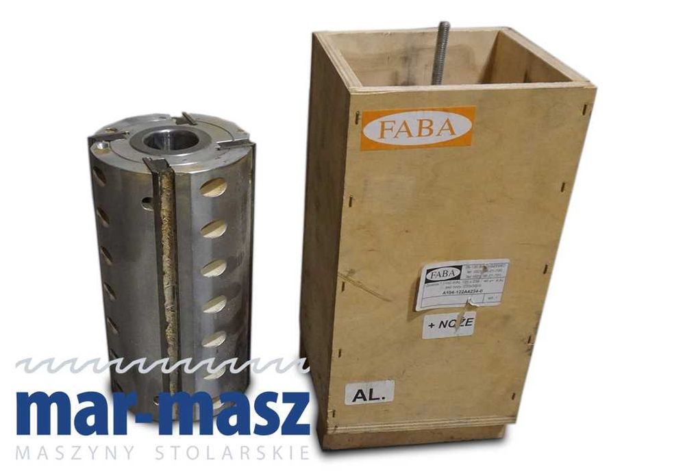 Głowica strugarska aluminiowa czteronożowa FABA 230×130/40