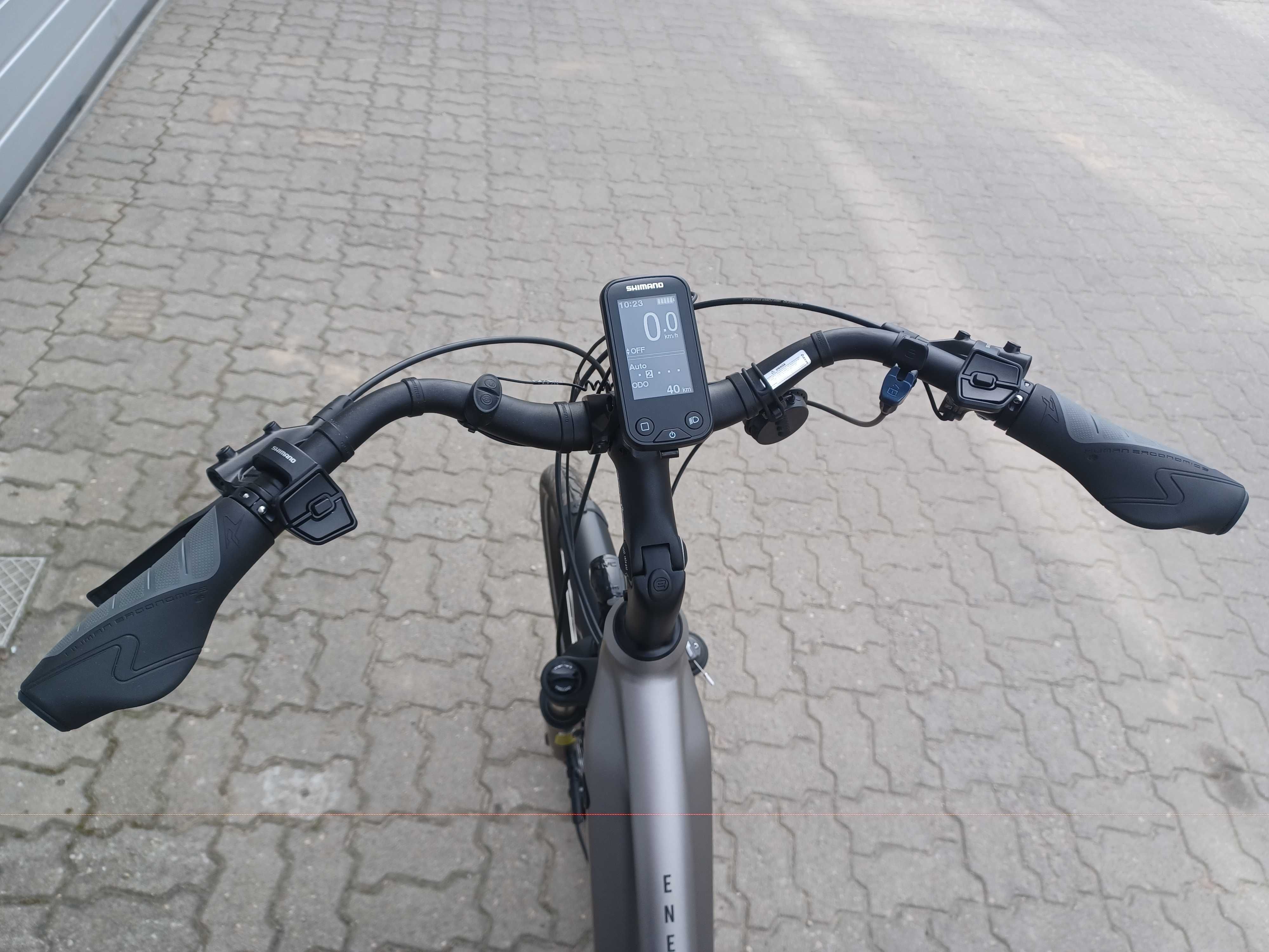 Rower elektryczny Unibike Energy 2023, pasek, przebieg 40km jak nowy