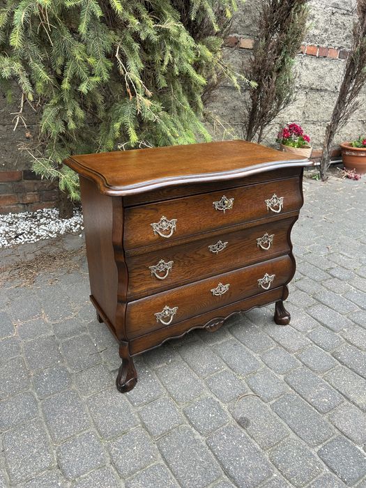 Stylowa Komoda 3 Szuflady Stolik Ludwik Szafka Rumunka Po Renowacji