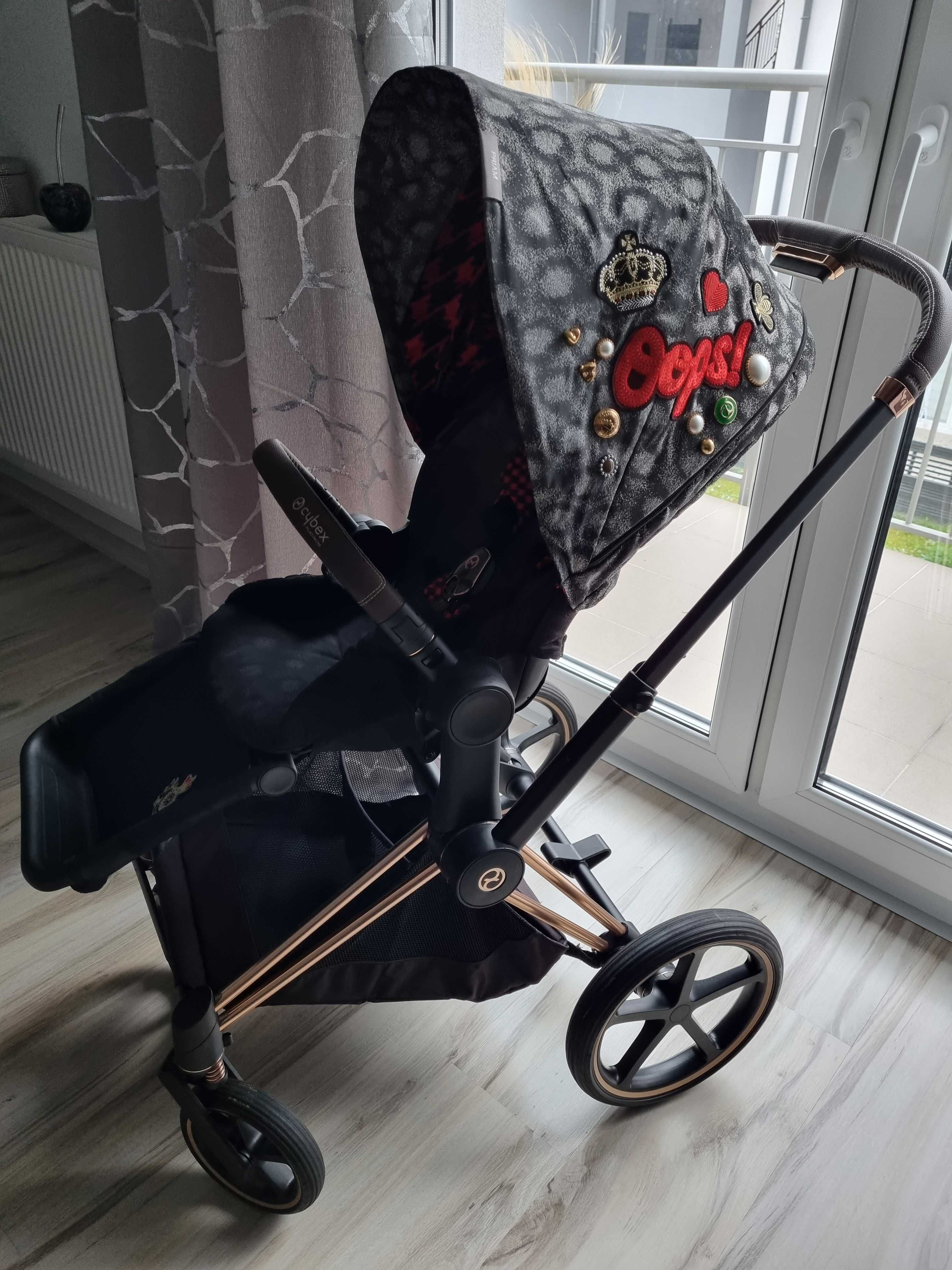 Wózek spacerówka Cybex Priam 2.0 rosegold Rebellious