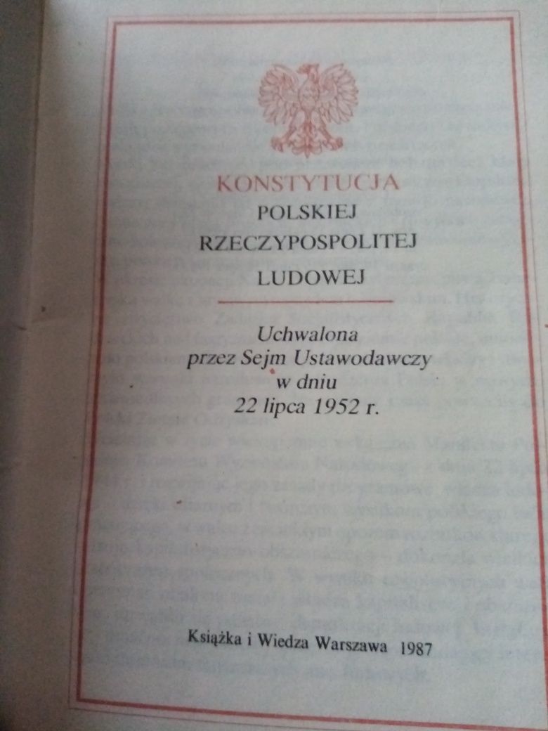Zabytki PRLu. Konstytucją z 1952