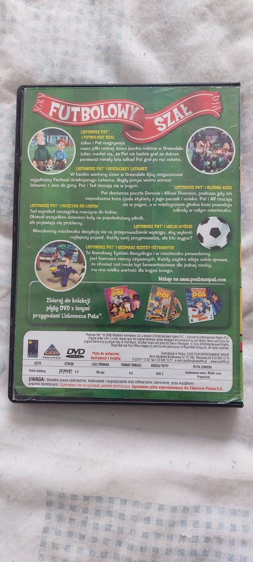 Płyta DVD Listonosz Pat - Futbolowy szał