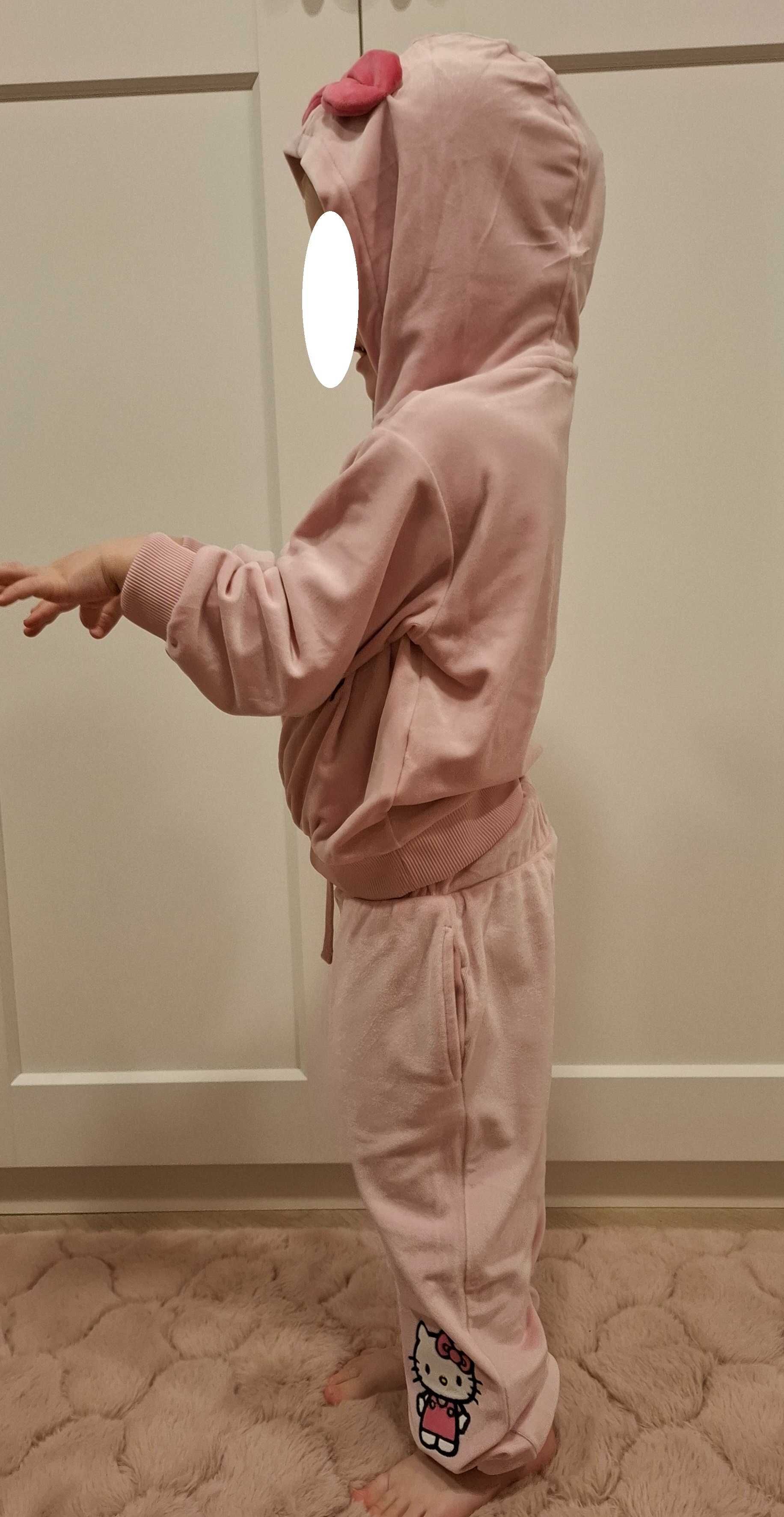 Strój Kostium Przebranie Dres Hello Kitty 110 komplet nowy