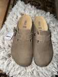 Skorzane buty mule klapki 39