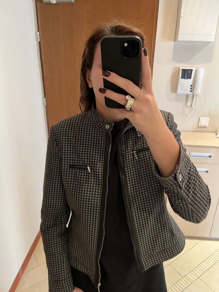 Marynarka kurtka pepitka DOROTHY PERKINS M/L