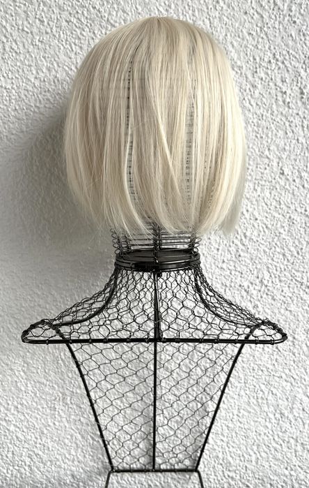 Premium Ultra włosy doczepiane, platynowy blond, topper, 210.