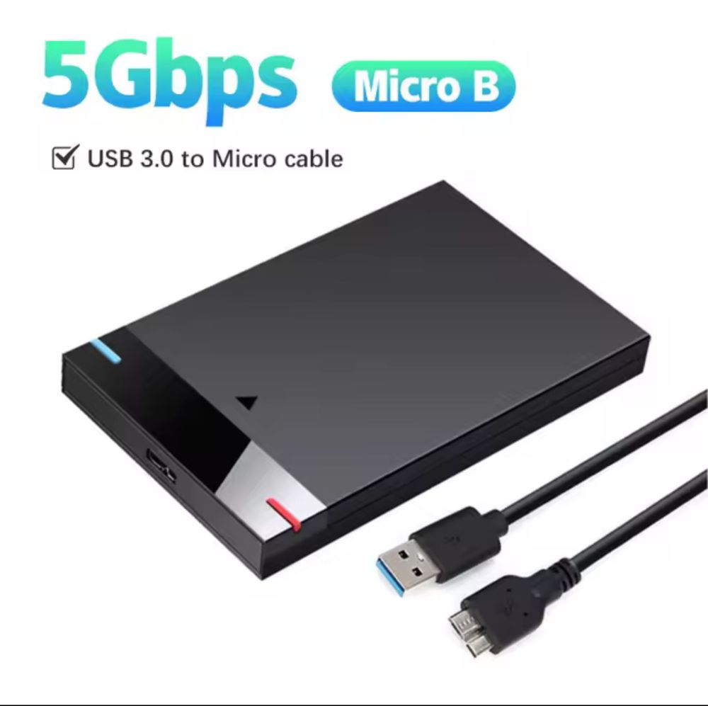 Зовнішня кишеня для накопичувача 2.5 type c usb карман ssd hdd type-c