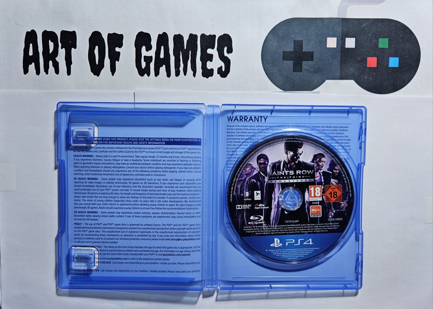Saints Row The Third Remastered PL Ps4 Ps5 Playstation 4 5 Ideał