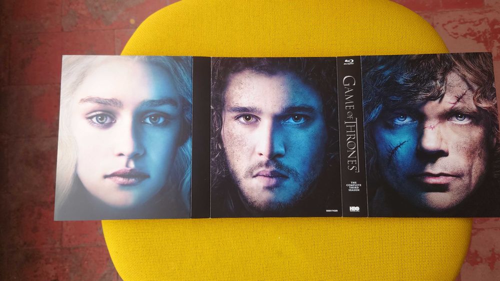 Guerra do Tronos em Blu-Ray : Edição de Coleccionador T1 T2 T3