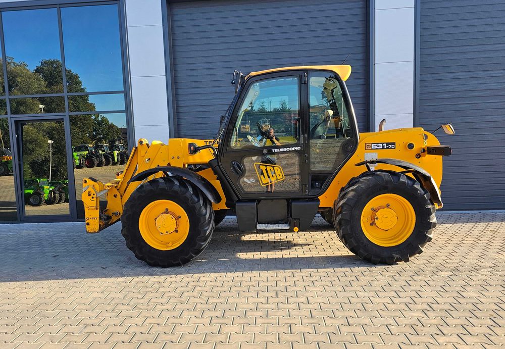 JCB 531-70 AGRI SUPER Oryginał NAJBOGATSZA WERSJA Klima 40km/h 130kM