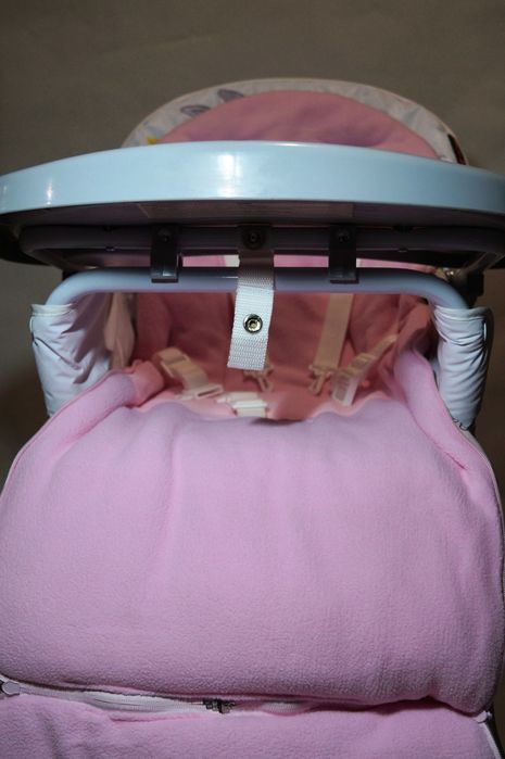 Новий матрацик в коляску, конверт, вкладка в коляску для дівчинки