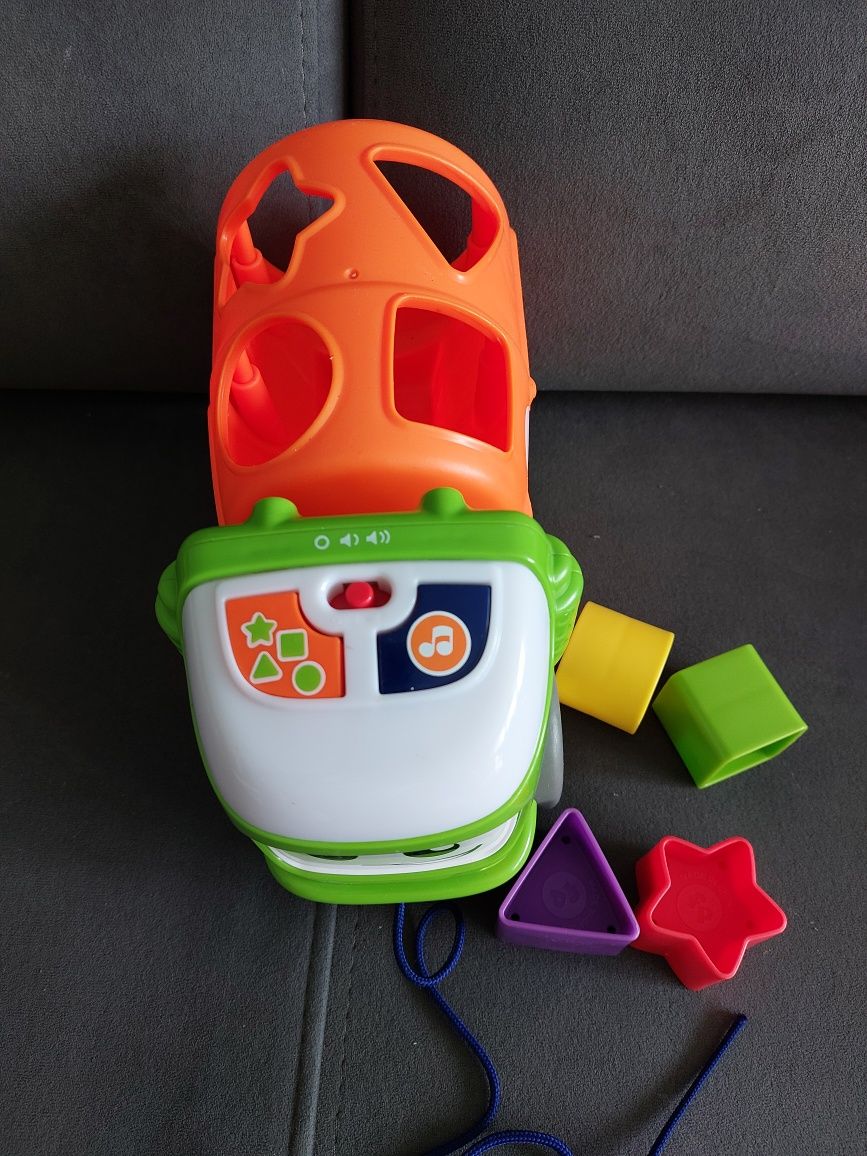 Betoniarka Fisher price zabawka interaktywna sorter