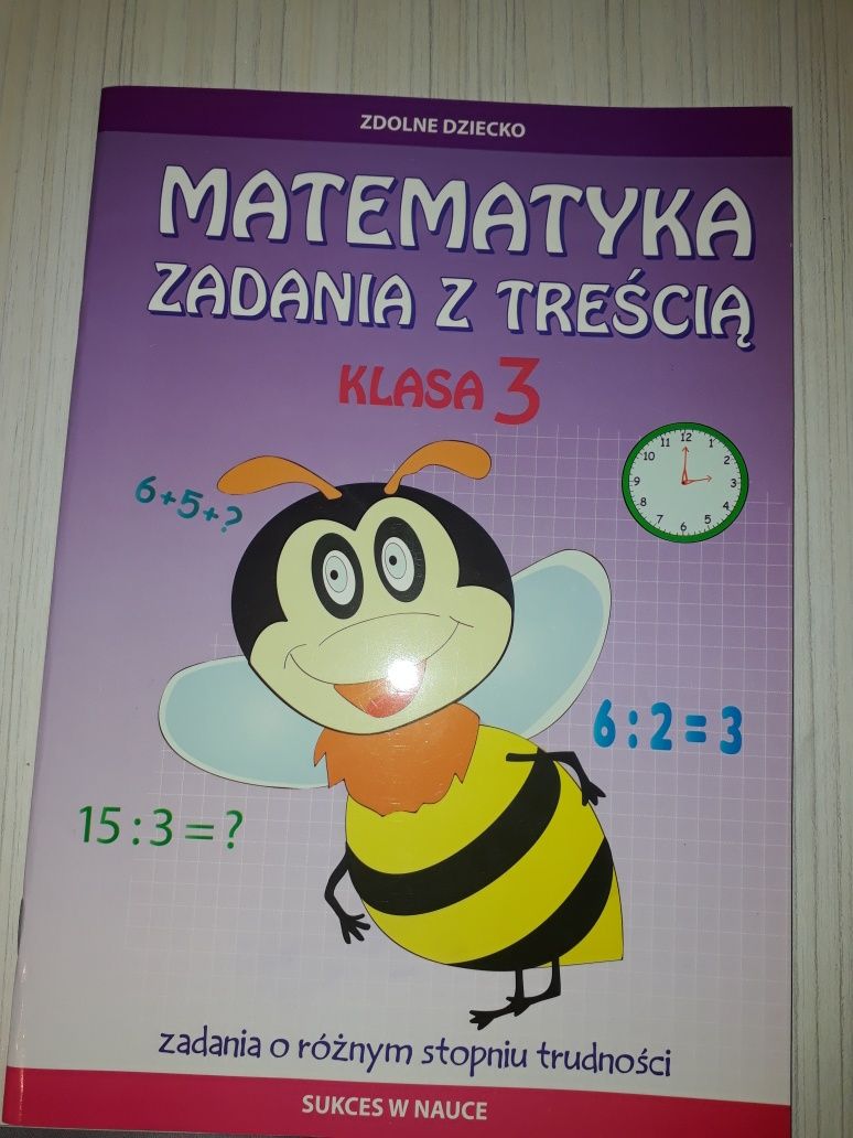 Zadania z treścią klasa 3, matematyka