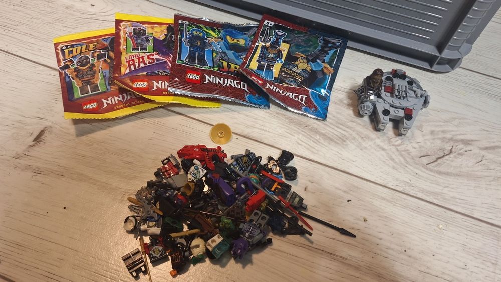 Lego mix star wars ninjago akcesoria do figurki I figurki