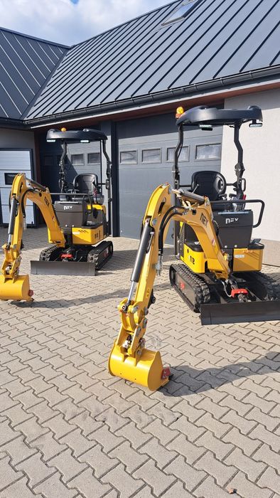 Minikoparka Nex N12 full, joystick, 2 prędkości, zwolnice, NOWY MODEL