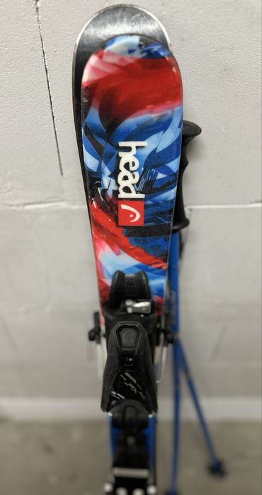 Zestaw Narty zjazdowe Head 105cm Kije Buty K