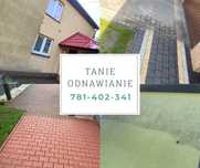 Mycie kostki brukowej/elewacji/dachów/ogrodzeń/tarasów i więcej