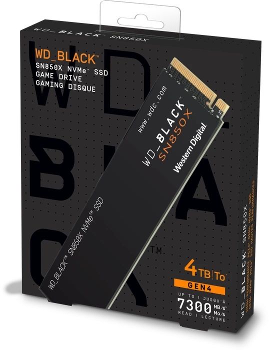 nowy dysk ssd WD BLACK SN850X na 4tb