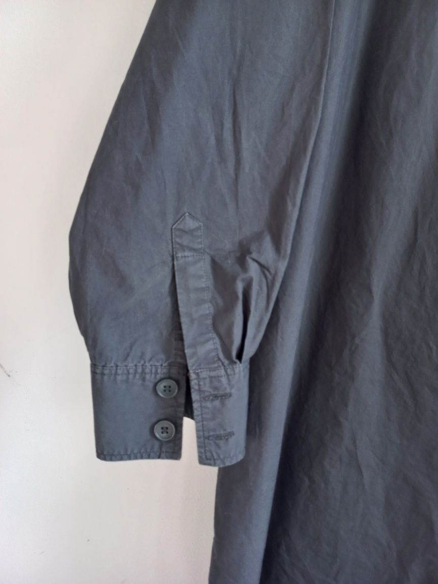 Monki koszula oversize sukienka koszulowa midi M L XL uniwersalny