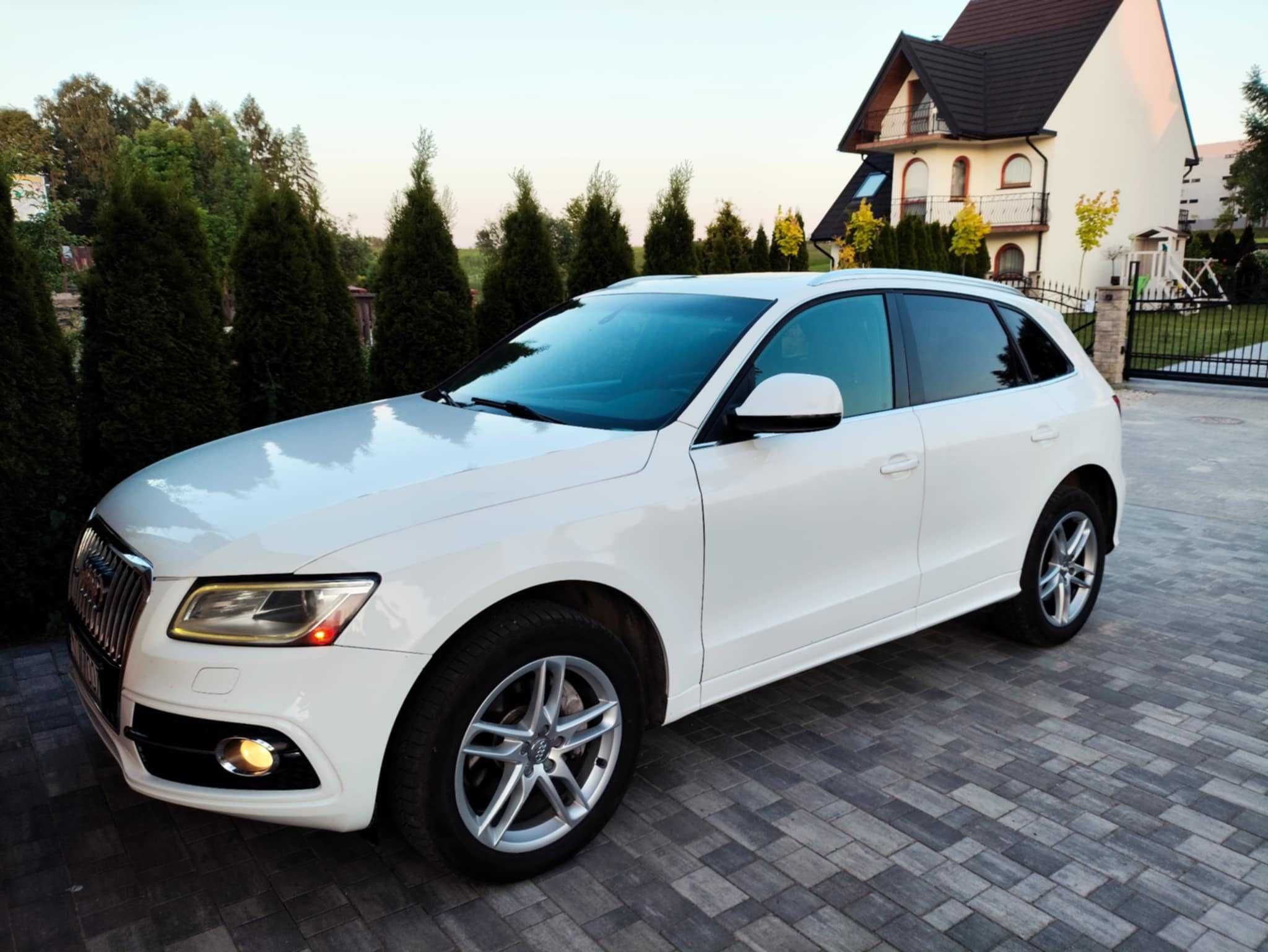 Audi Q5 3.0 TFSI quattro V6 272 KM Skóra Automat Biały