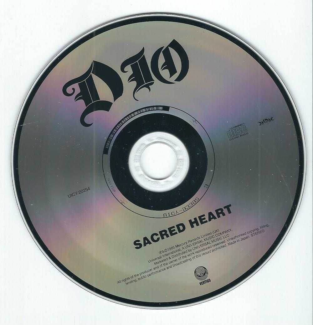 CD Dio - Sacred Heart (Japan 2012) (SHM-CD)