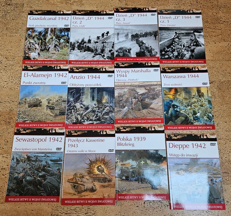Wielkie Bitwy II wojny światowej  komplet