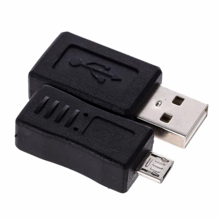 Adaptador, conversor, USB, micro, mini, M F