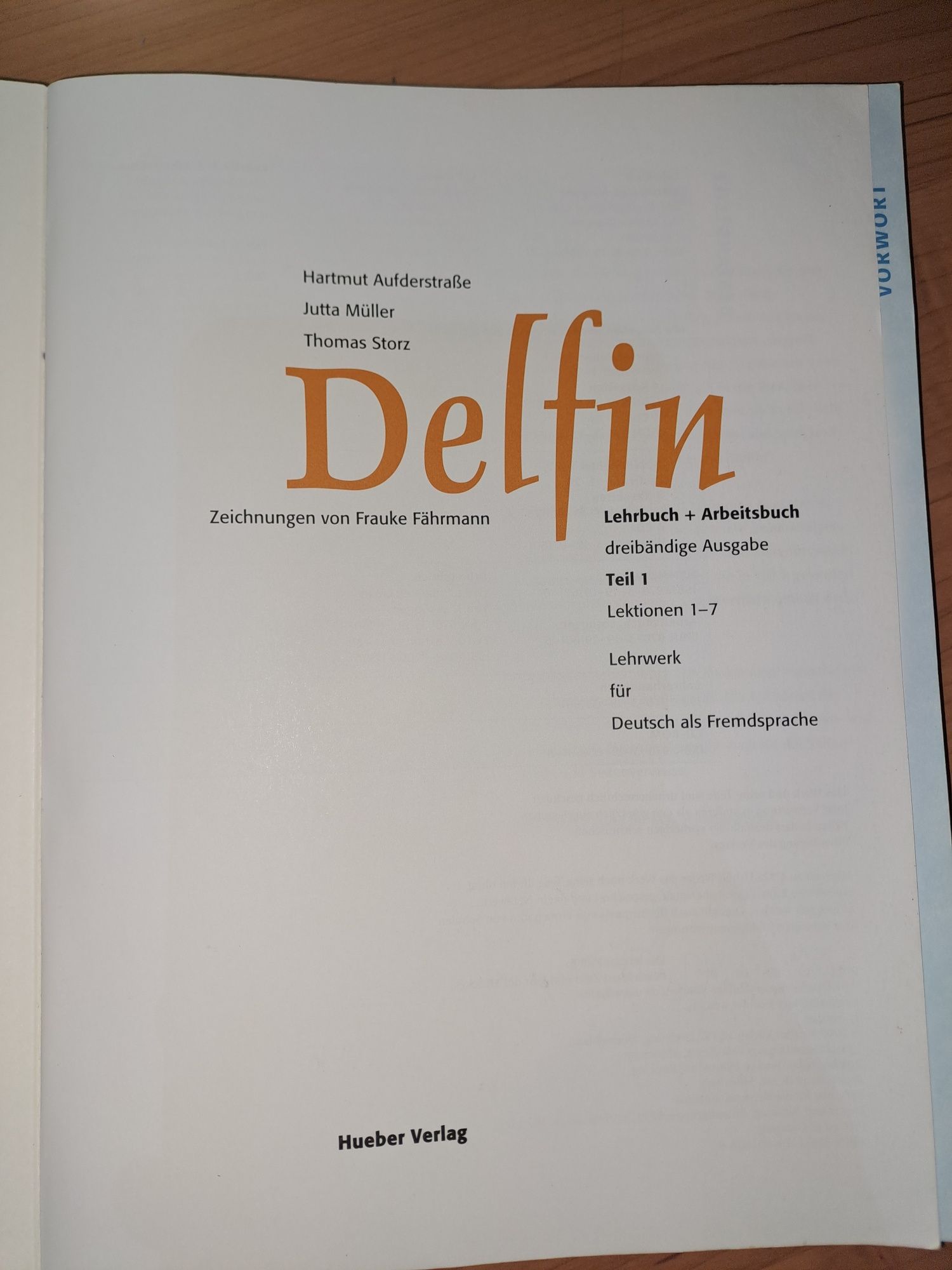 Delfin/ книга з німецької мови А1 +диск