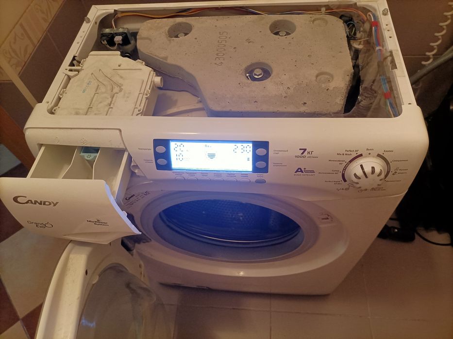 Candy EVO4 1074 LWT по запчастинах є все