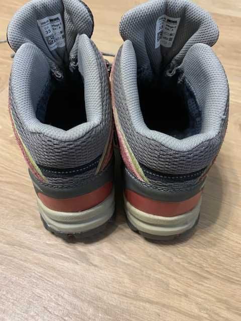 Meindl air active 35р по стельке 23 см ботинки кожаные gore-tex