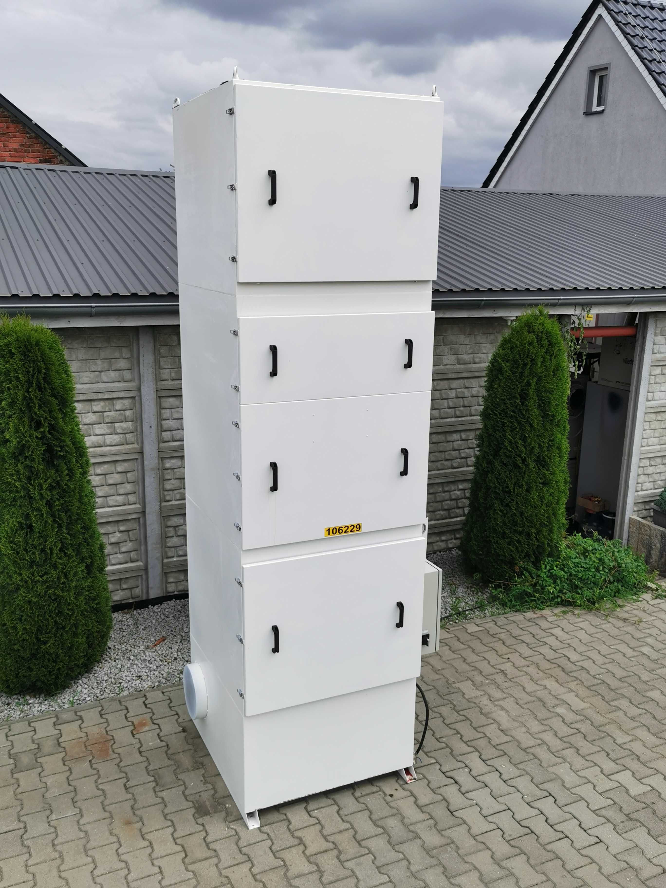 Odciąg mgły olejowej z maszyn CNC, filtr separator ABSOLENT ODR 3000