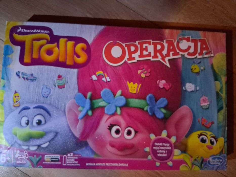 Trolls operacja gra zręcznościowa dla dzieci
