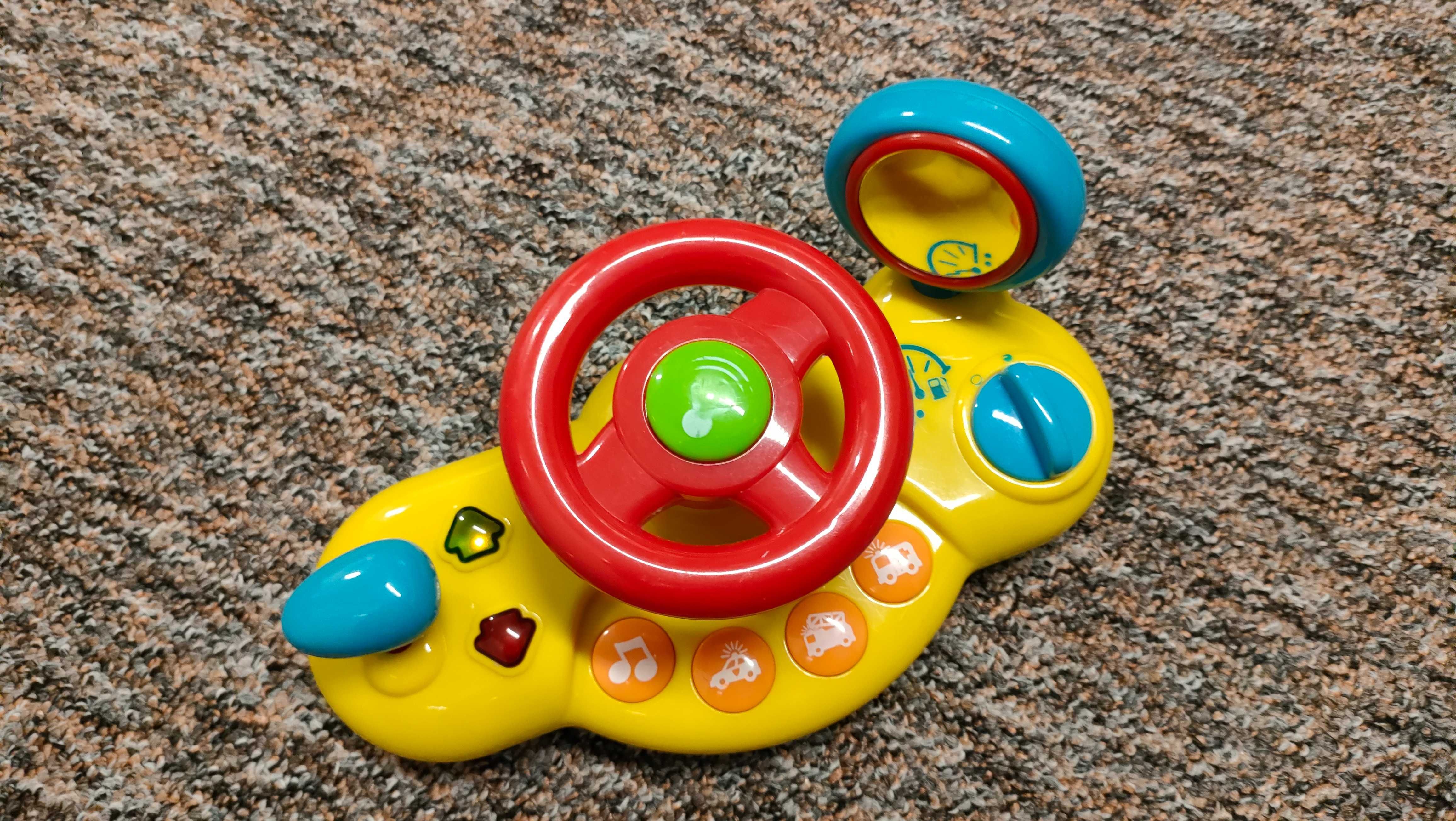 Kierownica interaktywna dla dzieci, zabawka sensoryczna