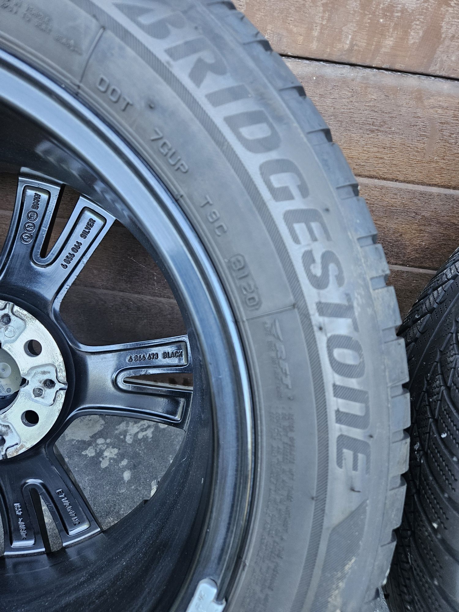 Koła zimowe RFT X1 X2 X3 G20 G31 Oryginalne BMW Ronal 5x112 R17
