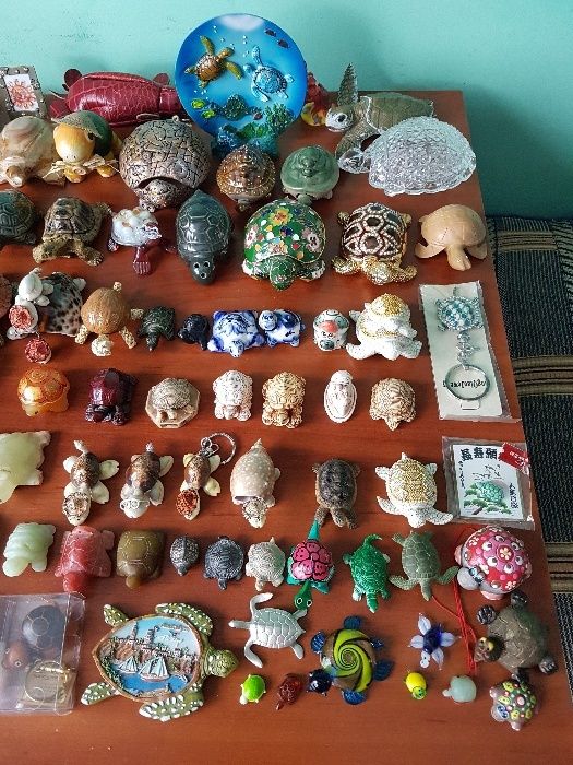 коллекция черепашек из разных стран мира (78 шт.)