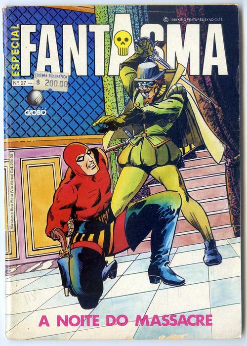 Banda Desenhada Antiga - Fantasma - 1988
